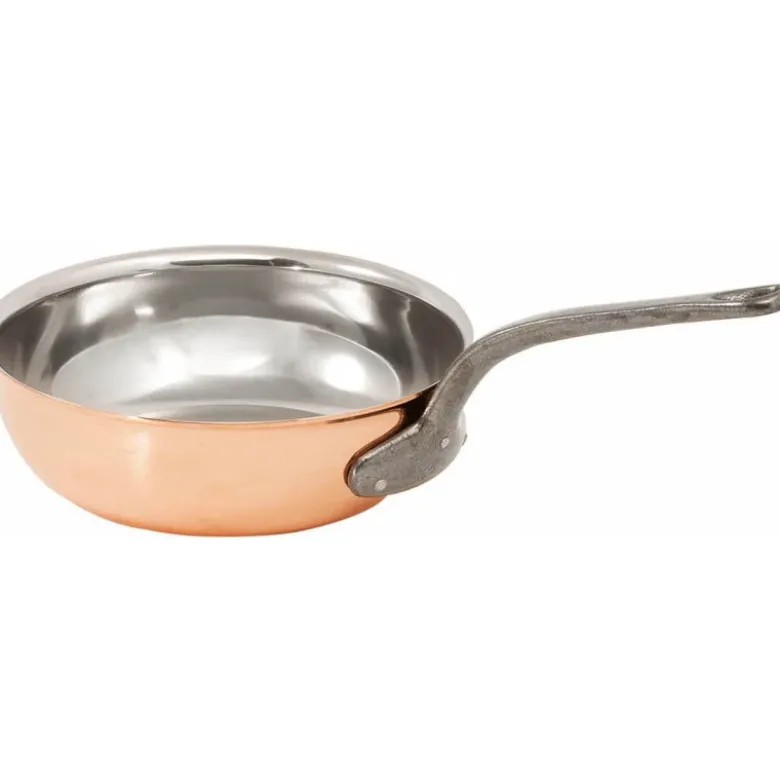 Alliance cuivre sauteuse évasée 24 cm