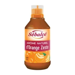 Arôme naturel d'orange Zeste Sébalcé 500 ml