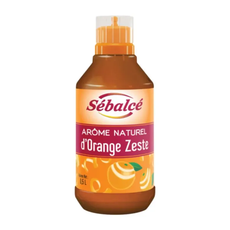 Arôme naturel d'orange Zeste Sébalcé 500 ml
