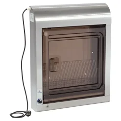 armoire de décontamination avec serrure - avec panier fil inox - pour 20 couteaux