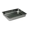 bac gastronorme perforé inox - sans anse - GN 2/1 profondeur 10 cm
