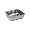 bac gastronorme plein inox - sans anse - GN 2/3 profondeur 10 cm