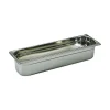 bac gastronorme plein inox - sans anse - GN 2/4 profondeur 4 cm