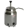 bain-marie à pompe avec bol 2.8 pour sauce chocolat