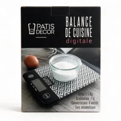 Balance de cuisine digitale conversion des liquides