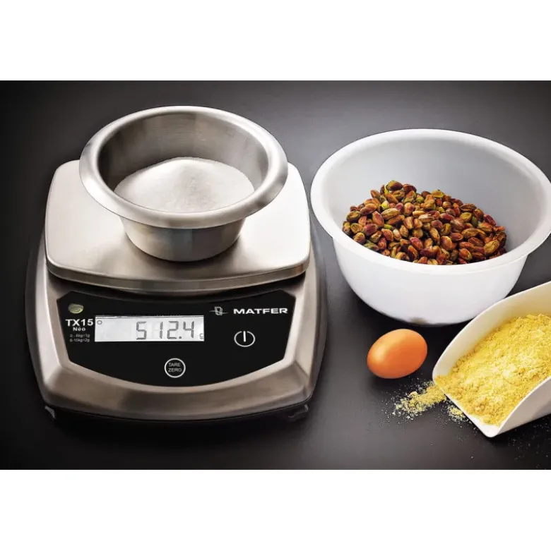balance digitale inox NEO TX IP65 jusqu'à 15 Kg /1 à 2 g