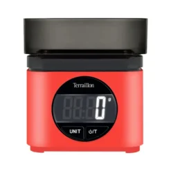 Balance électronique vintage rouge 5kg - Terraillon