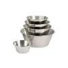 Bassine conique inox, bord roulé ouvert - Ø 28 cm