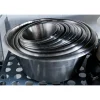 bassine inox fond plat 30 cm