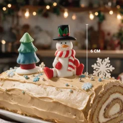 Bonhomme de neige habillé