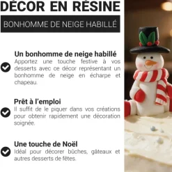Bonhomme de neige habillé