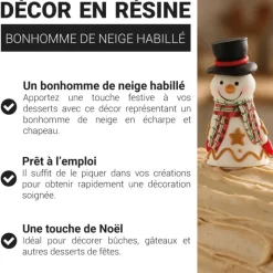Bonhomme de neige sur pique