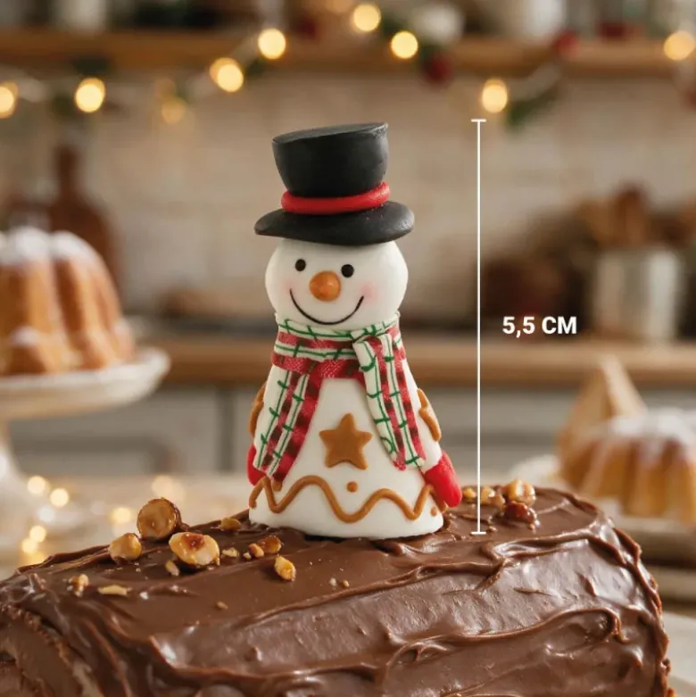 Bonhomme de neige sur pique