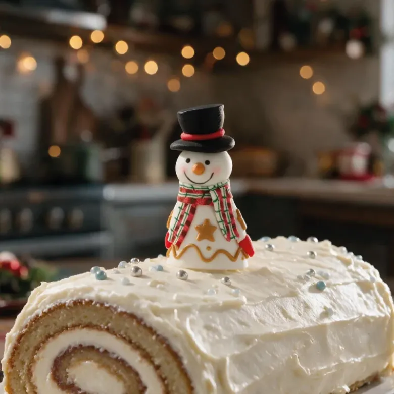 Bonhomme de neige sur pique