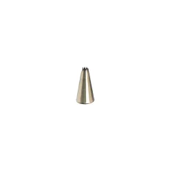 boîte de 12 douilles cannelées inox