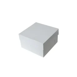 Boîte pâtissière blanche hauteur 15 cm PME