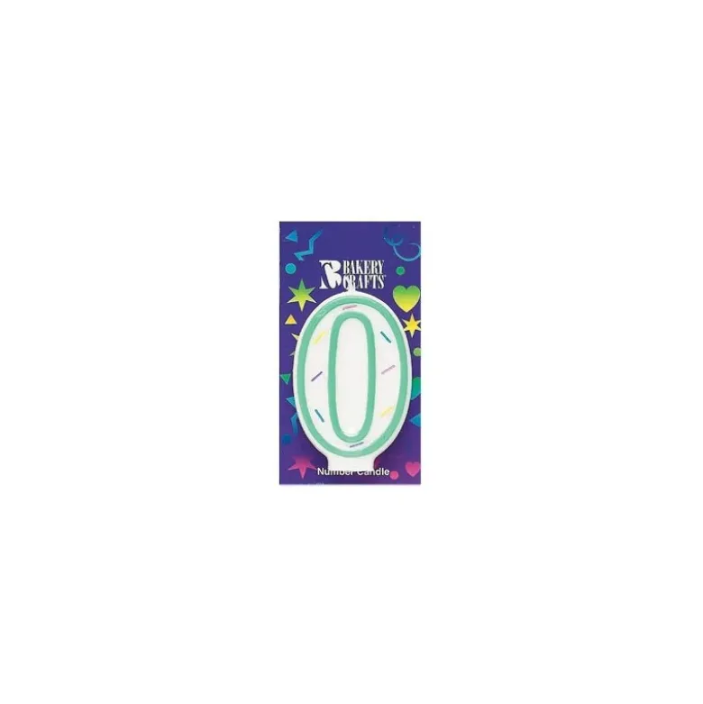 Bougie Anniversaire, chiffre 0