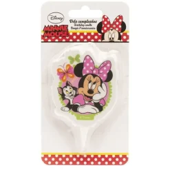 Bougie anniversaire Minnie 7,5 cm