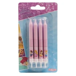 Bougie anniversaire Princesses Disney (x8)