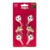 Bougies chaussures + ballons de football (x 6)