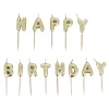 Bougies à piquer "Happy Birthday"