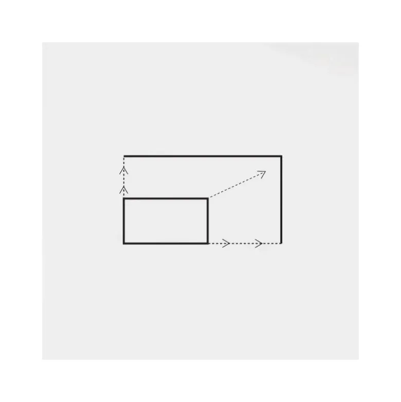 Cadre extensible inox rectangle Hauteur 5cm De Buyer