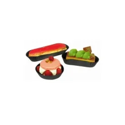 Caissettes cuisson Calypso noires n°1203 (x1000)