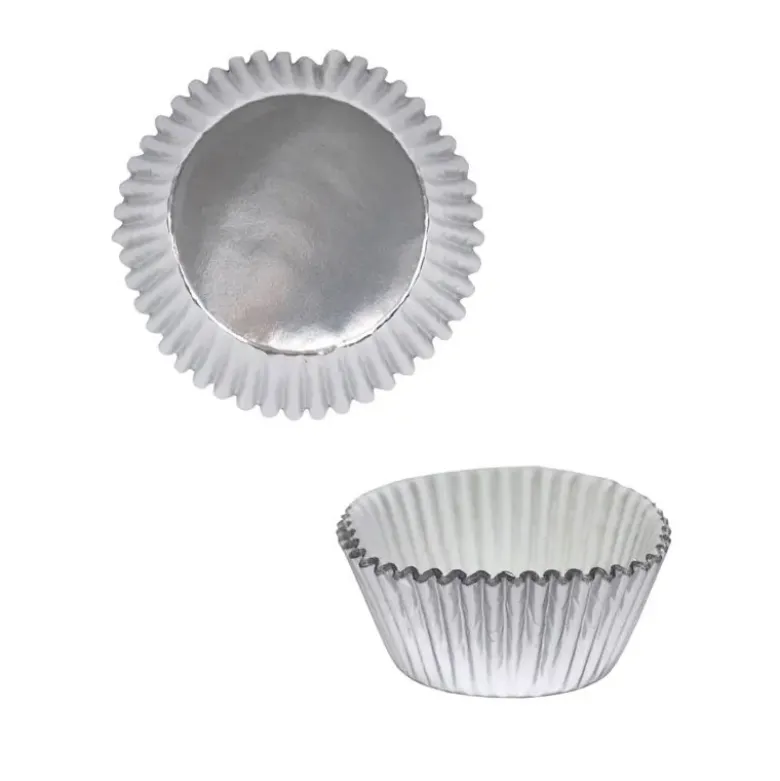 Caissettes cupcake argent (x30)