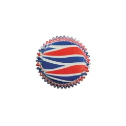 Caissettes cupcake Drapeau anglais (x60)