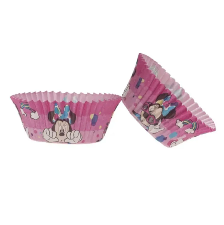 Caissettes à cupcake roses Minnie (x25)