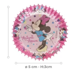 Caissettes à cupcake roses Minnie (x25)