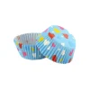 Caissettes cupcakes "Cœurs multicolores" (x50)