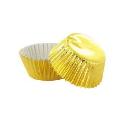 Caissettes cupcakes dorées (x50)