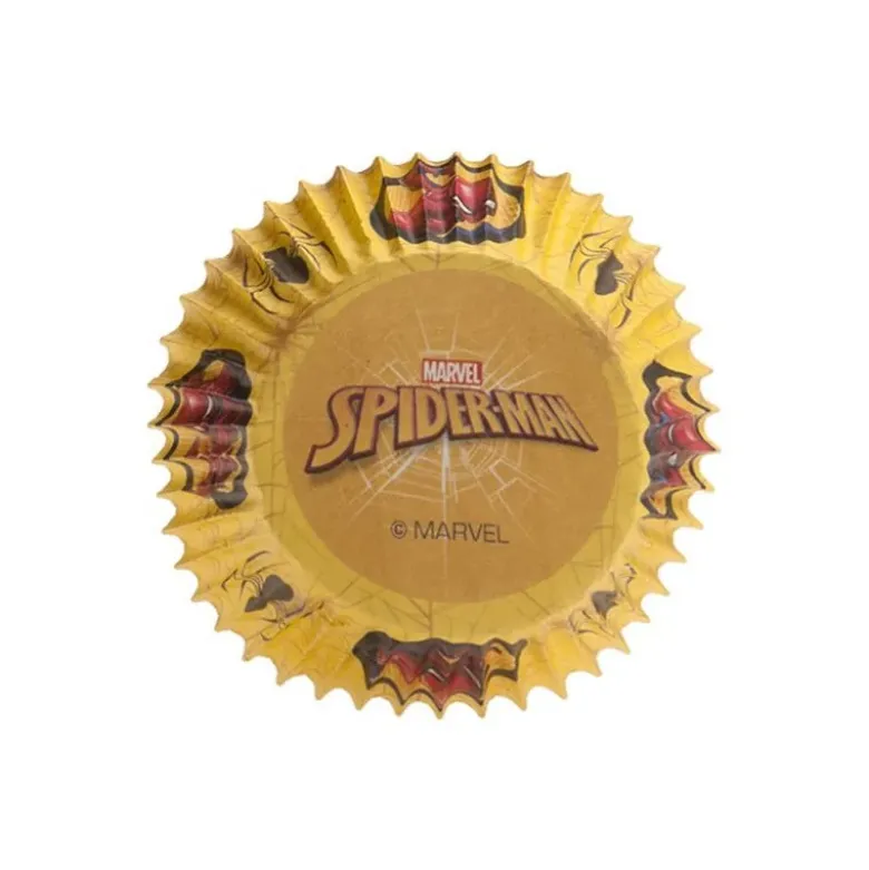 Caissettes à cupcake Spiderman (x25)