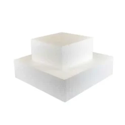Cake dummy carré à bords ronds - Hauteur 7 cm