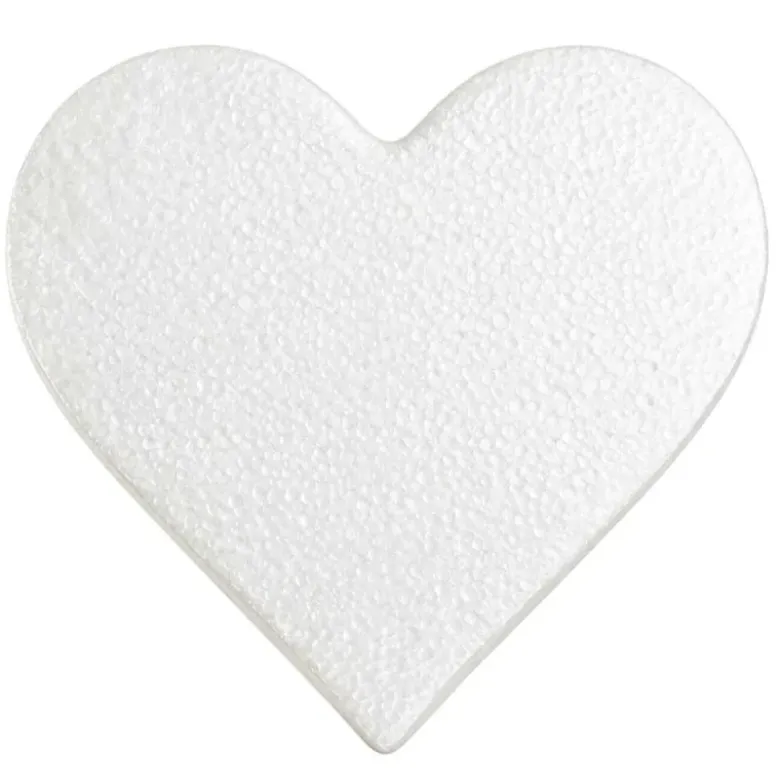 Cake dummy cœur à bords droits - Hauteur 7,5 cm