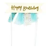 Cake topper banderole anniversaire