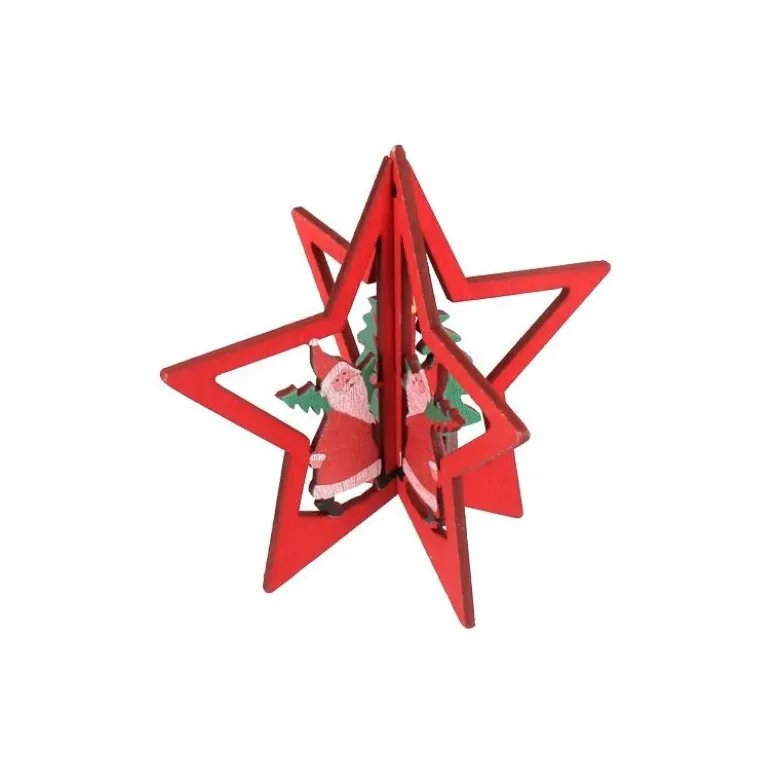 Cake Topper Etoile de Noël