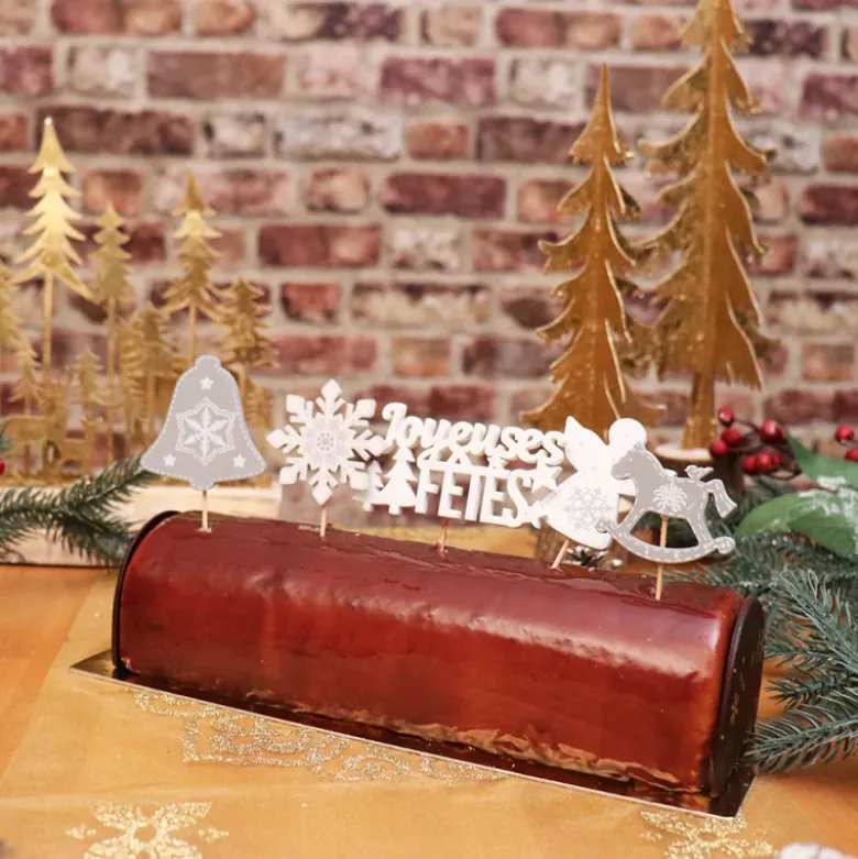 Cake toppers mix de Noël 4