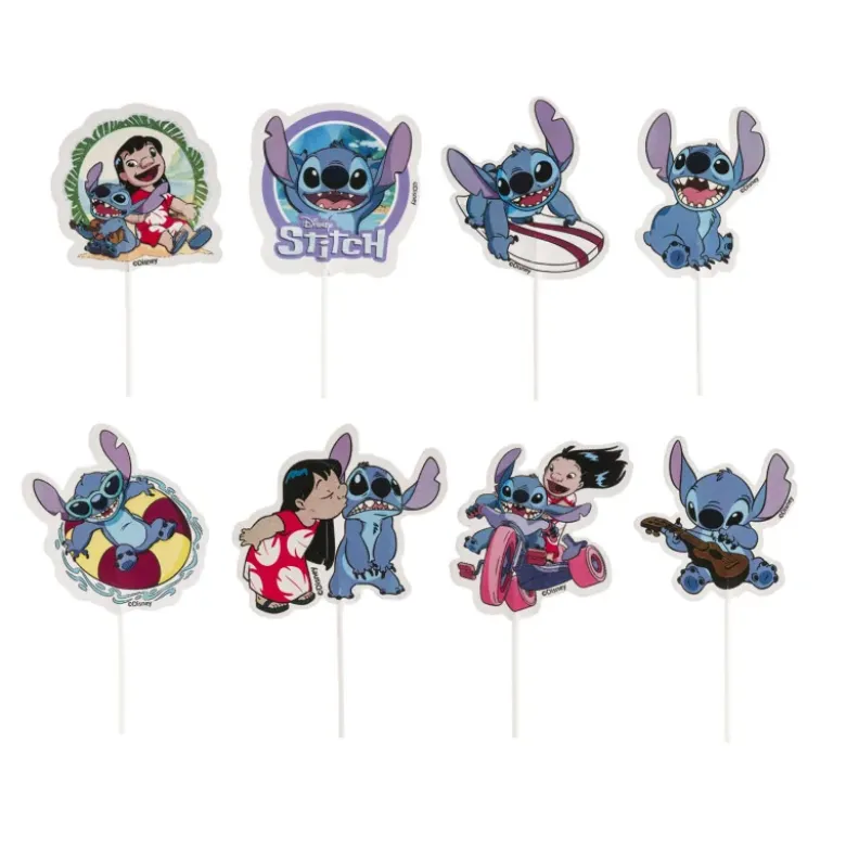 Cake toppers Stitch x16