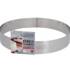 Cercle à entremets inox H 3,5 cm Ø 20 cm