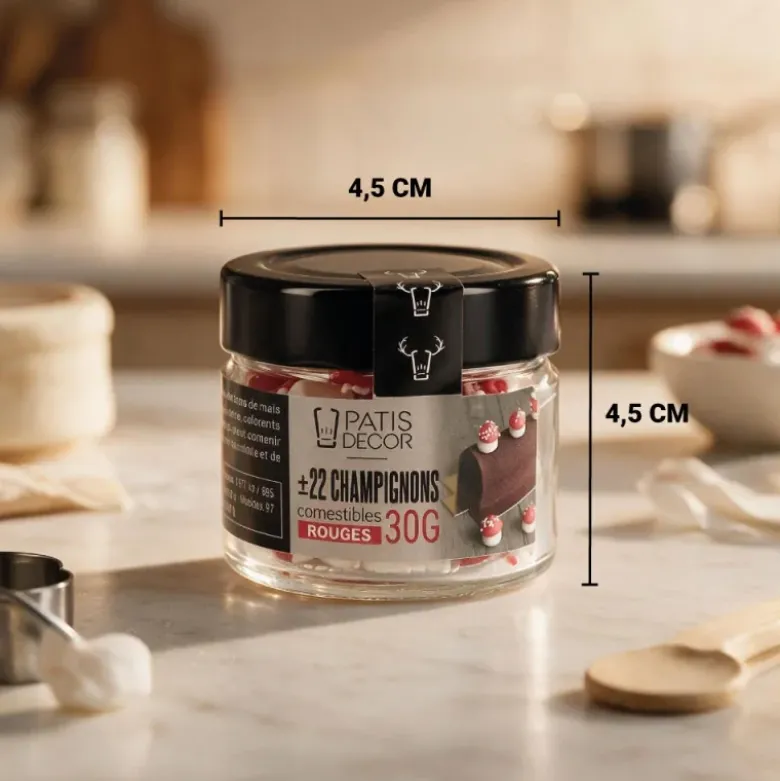 Champignons rouges comestibles 30 g