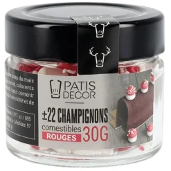 Champignons rouges comestibles 30 g