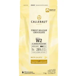 Chocolat blanc - 28% de cacao - 1 kg