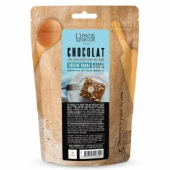 Chocolat de couverture lait Ghana - 40,5% de cacao - 250g