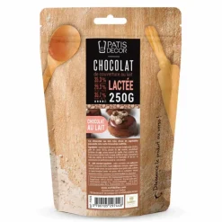 Chocolat de couverture lait Lactée - 35% de cacao - 250g