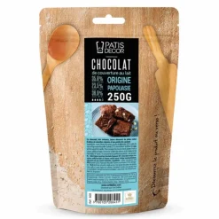 Chocolat de couverture lait Papouasie - 35,8% de cacao - 250g