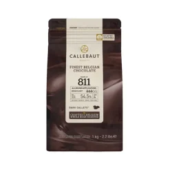 Chocolat de Couverture noir 811 - 54,5% de cacao - 1Kg