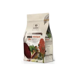 Chocolat de Couverture Noir origine Mexique 66 % 1 Kg