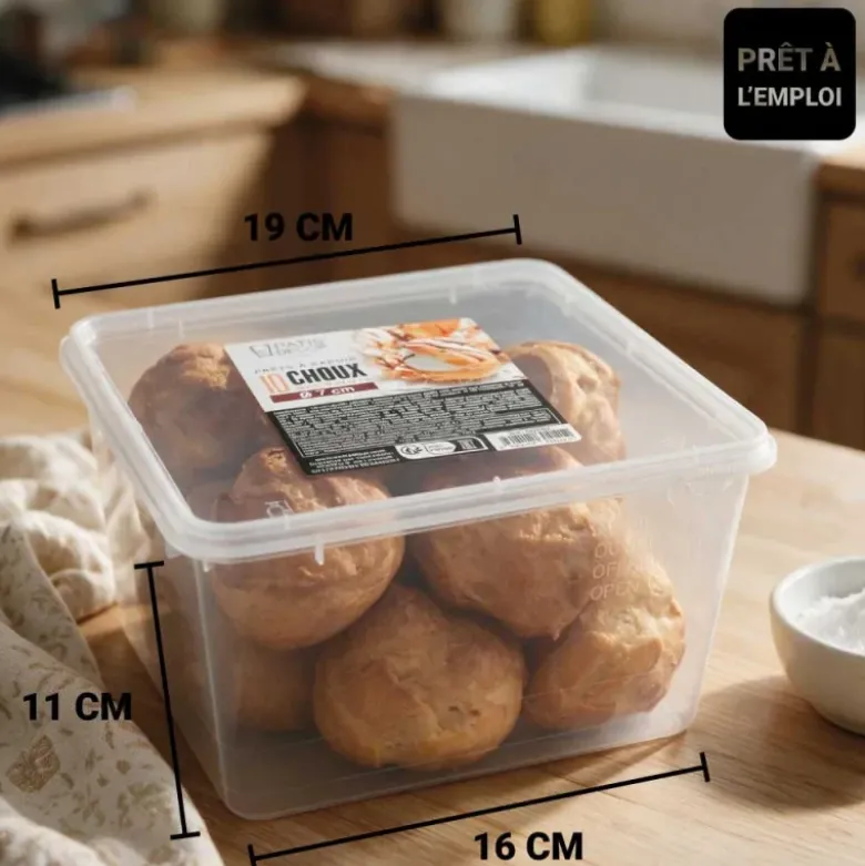 Choux pur beurre prêts à garnir Ø 7 cm (x10)